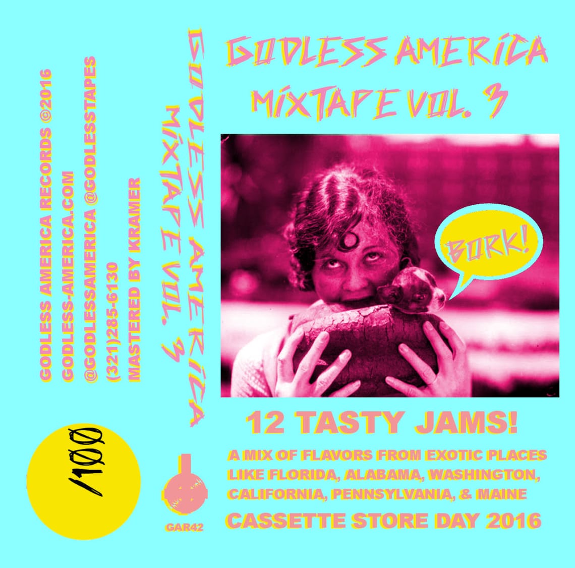 Various Artists - "Godless America Mixtape Vol. 3"